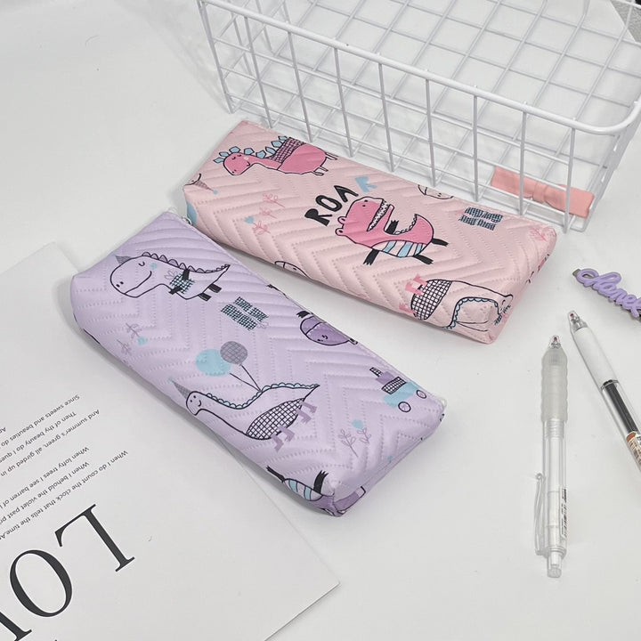 Fun Dinosaur-Themed Pencil Case Bowlift