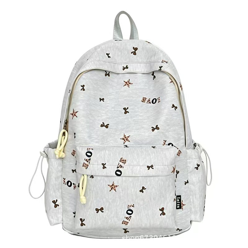 Casual Graphic Design Backpack Bowlift
