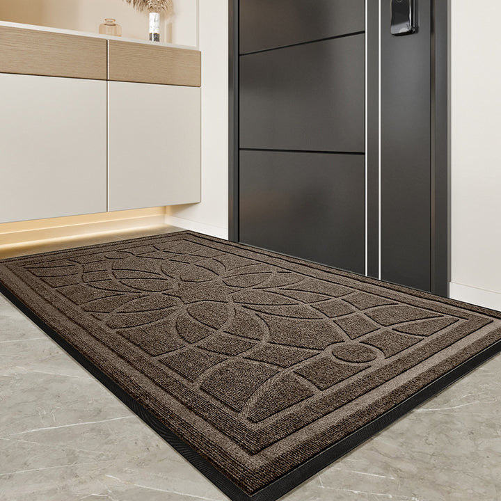 Unisex Durable Chevron Design Entrance Mat Bowlift