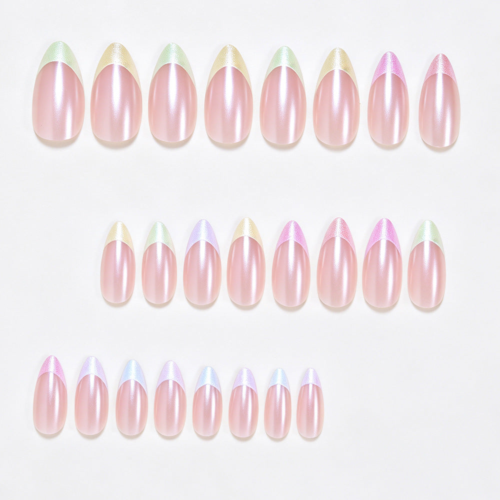 Gradient Effect Press-On Nail Tips Bowlift