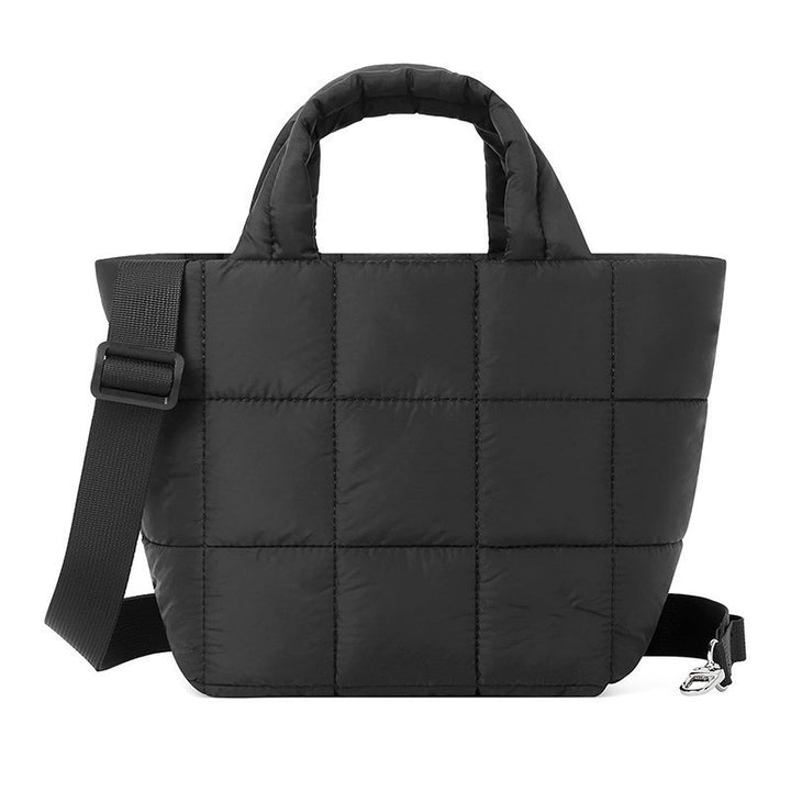Padded Handbag with Removable Shoulder Strap Bowlift