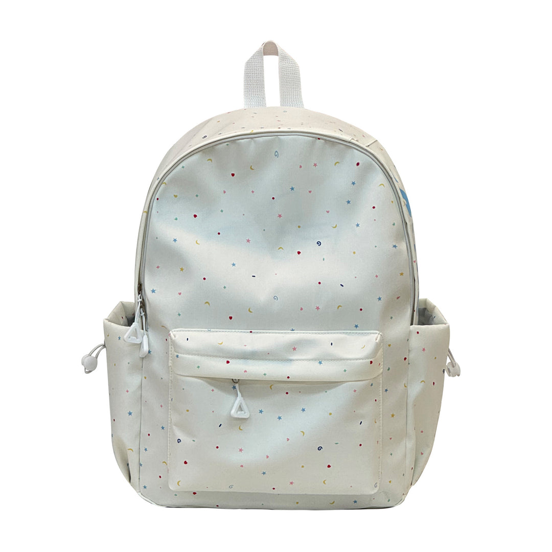 Star-Patterned Everyday Backpack