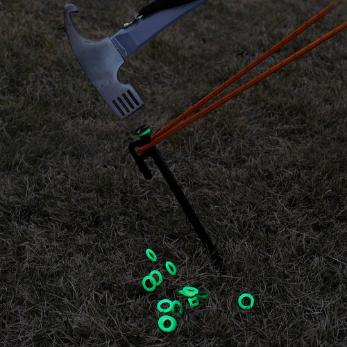 High-quality tent peg made of solid material with stable RGB marking Bowlift