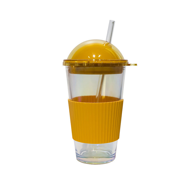 Women's creative and insulated reusable drinking cup with safety lid Bowlift
