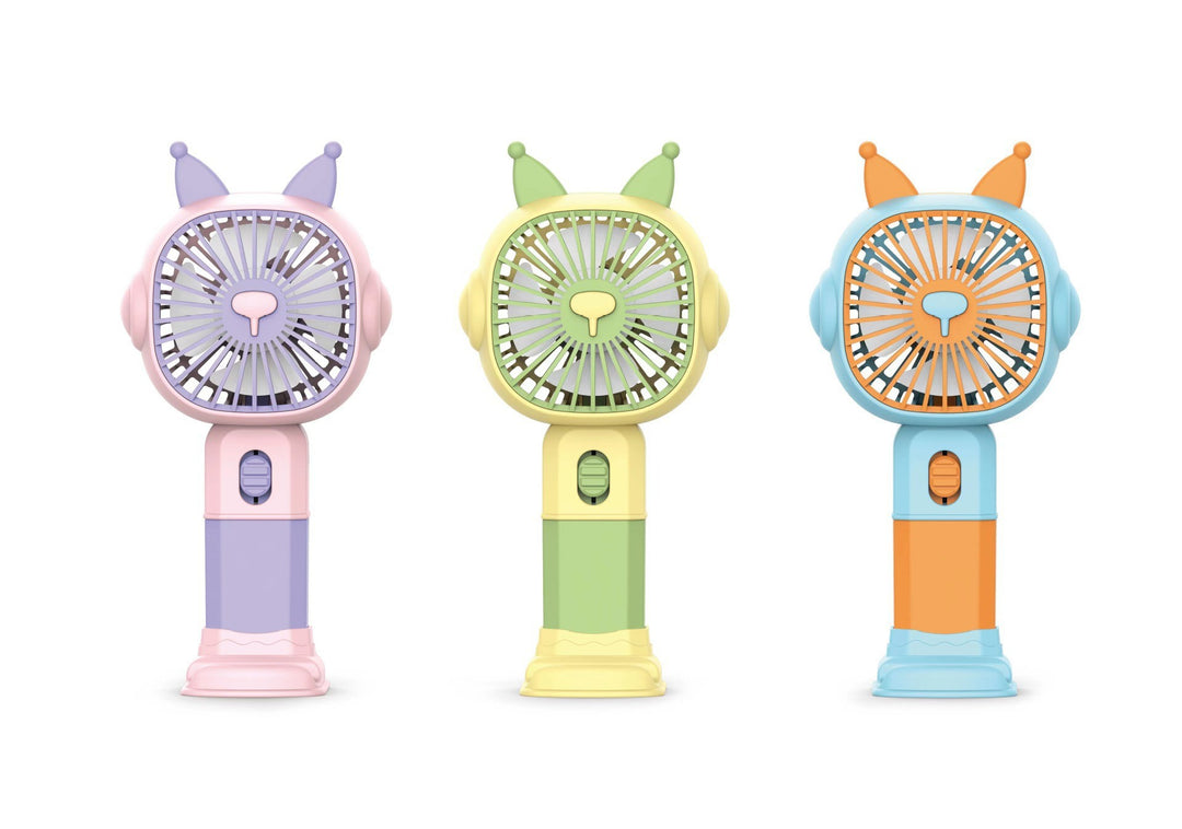 Portable Cute Cartoon-Themed Handheld Fan Bowlift