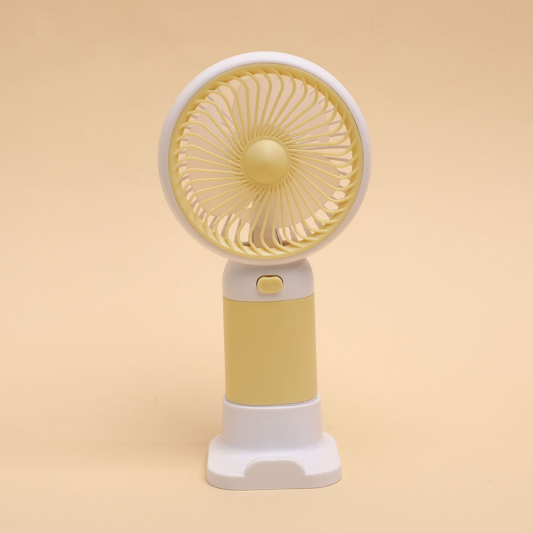 Unisex Rechargeable Mini Handheld Cooling Fan Bowlift