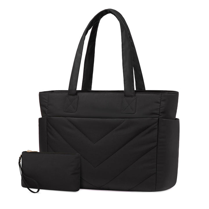 Elegant and Functional Tote Bag with Removable Interior Compartment Bowlift