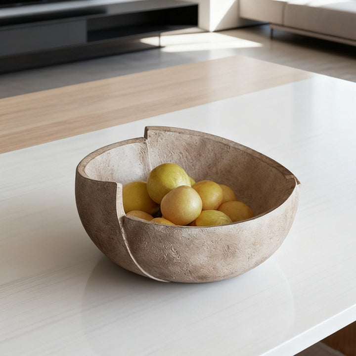 Textured Decorative Serving Bowl