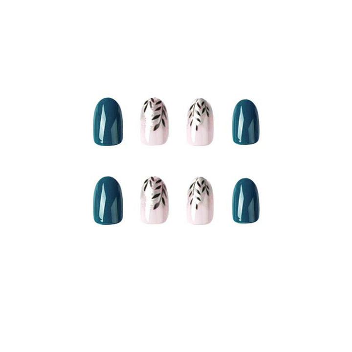 Elegant Nail Art with Floral Accent and Metallic Details Bowlift