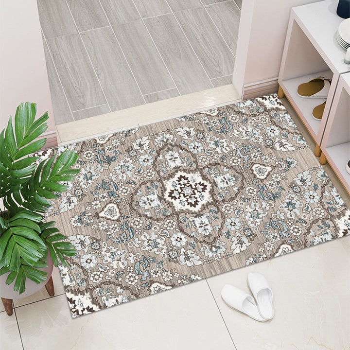 Geometric Pattern Decorative Floor Mat Bowlift
