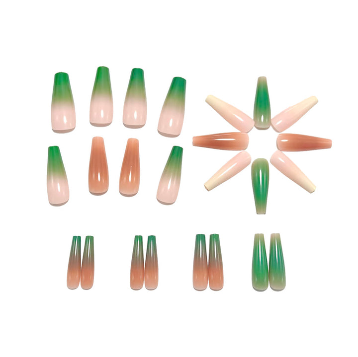 Artificial Nails in Modern Gradient Bowlift