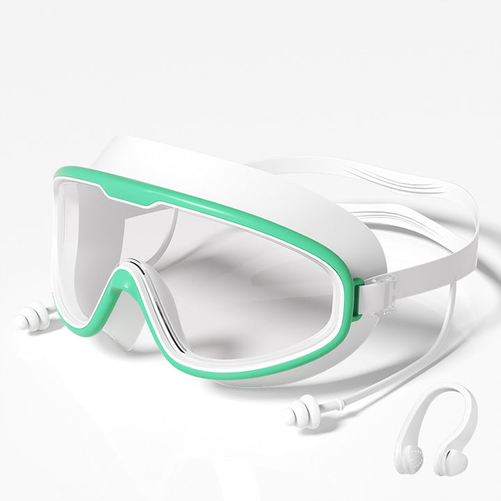 Swim Goggles with Integrated Headphones Bowlift