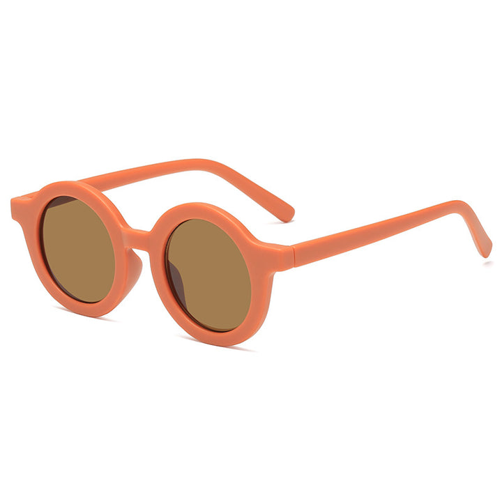 Women's trendy round sunglasses with comfortable frame and UV protection Bowlift