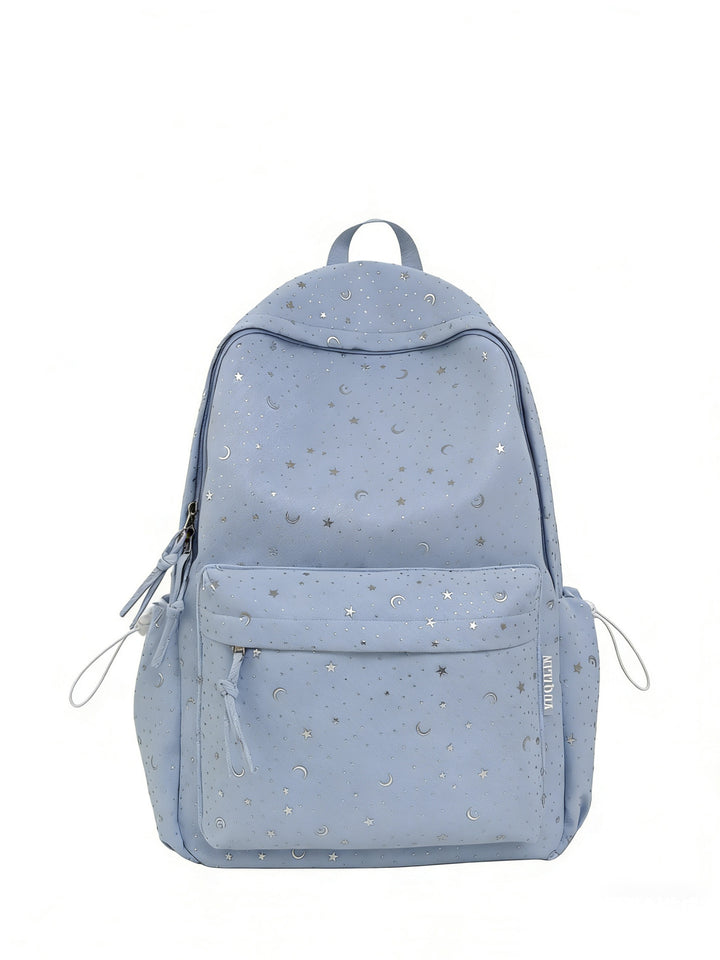 Starry Print School Backpack Bowlift