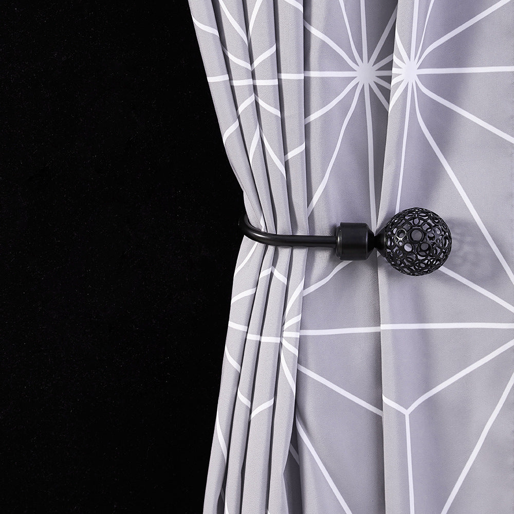 Modern Geometric Pattern Shower Curtain Bowlift