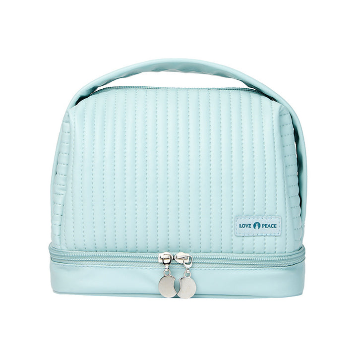 Elegant Quilted Makeup Case Bowlift