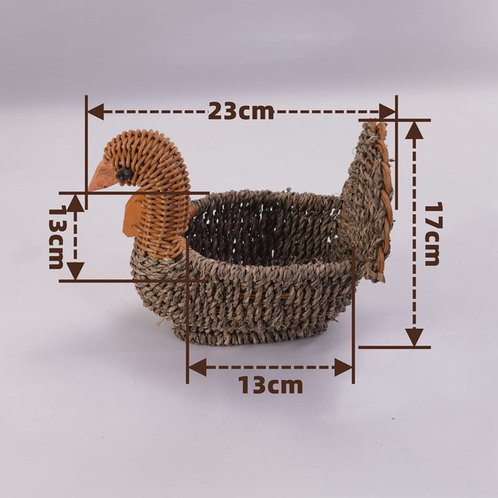 Ladies cute decorative basket Bowlift