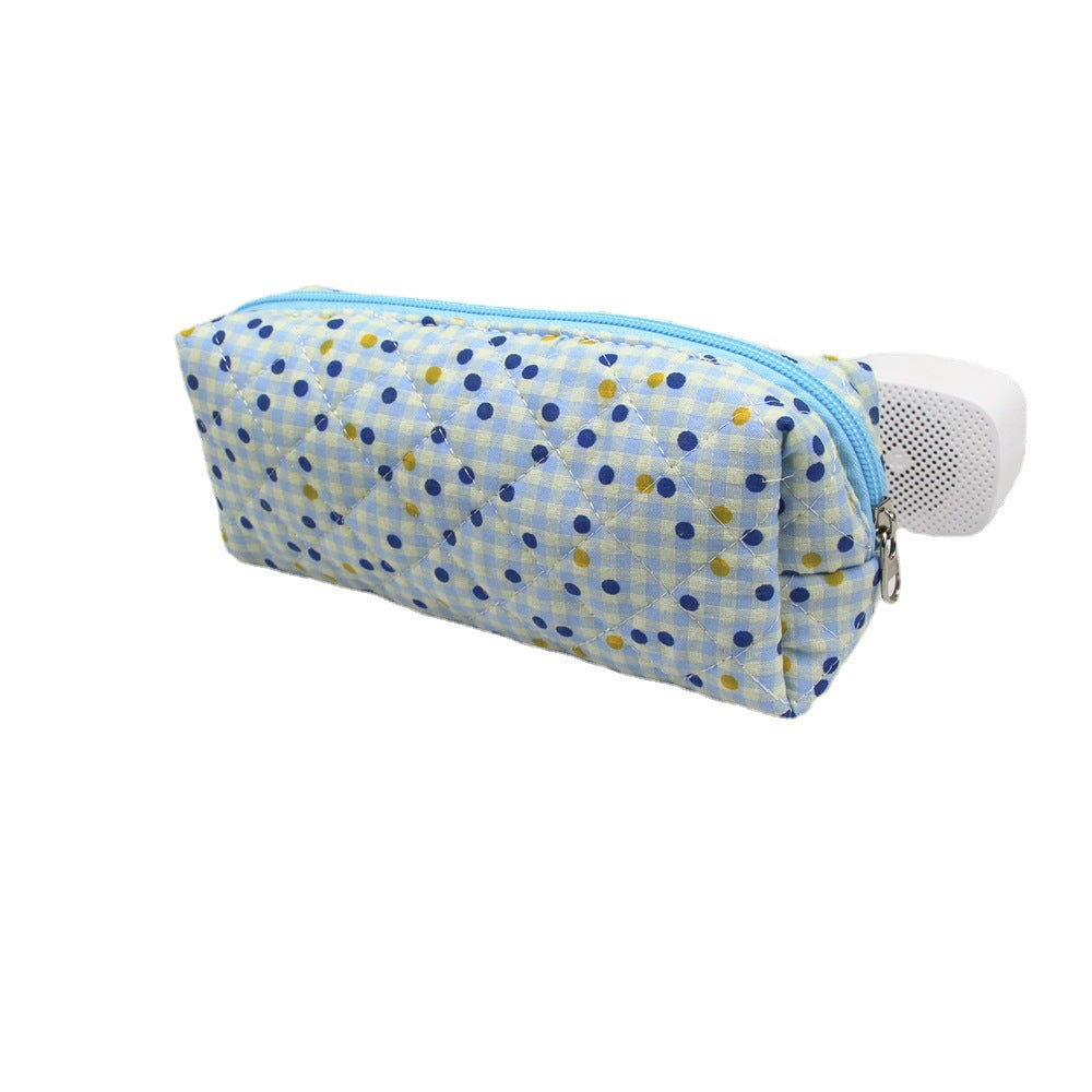 Quilted Zip Pencil Case Bowlift