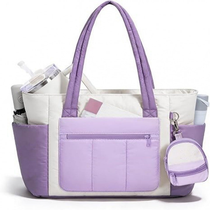 Spacious Multi-Functional Tote Bag Bowlift