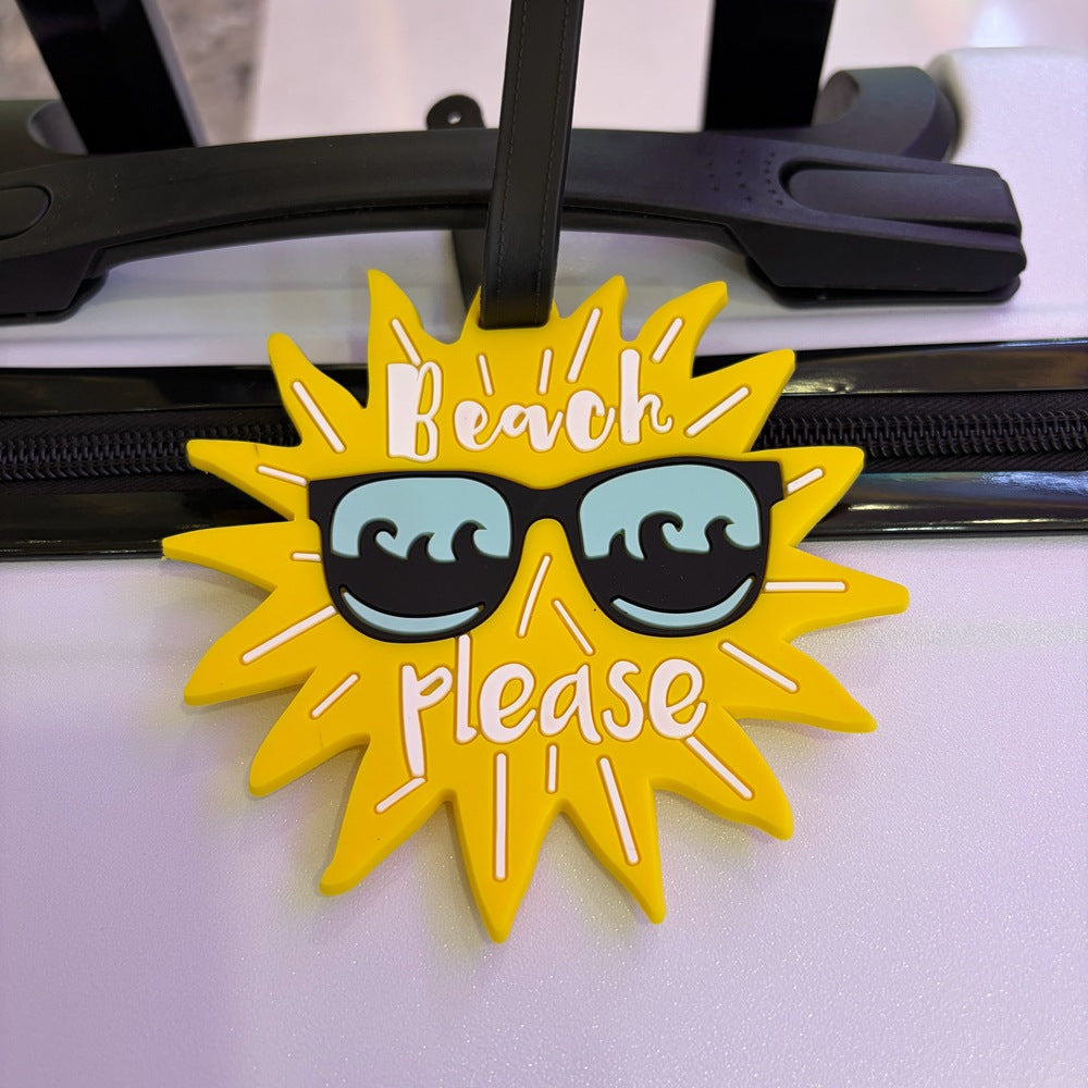 Heart-Shaped Travel Luggage Tag Bowlift