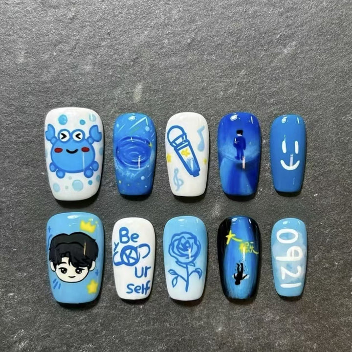 Creative Press-On Nail Art Collection Bowlift