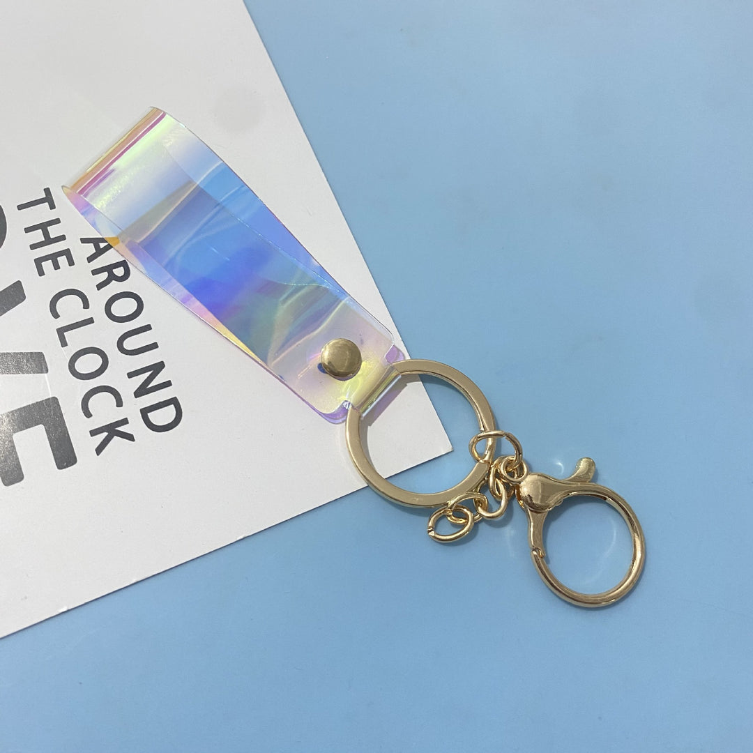 Stylish Holographic Keychain Bowlift
