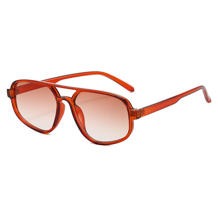 Women's fashionable sunglasses with wide frame and UV protection Bowlift