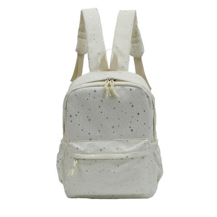 Backpack with Sparkling Star Motif Bowlift
