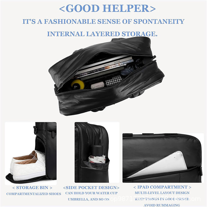 Multifunctional tote bag with insulated interior compartment Bowlift