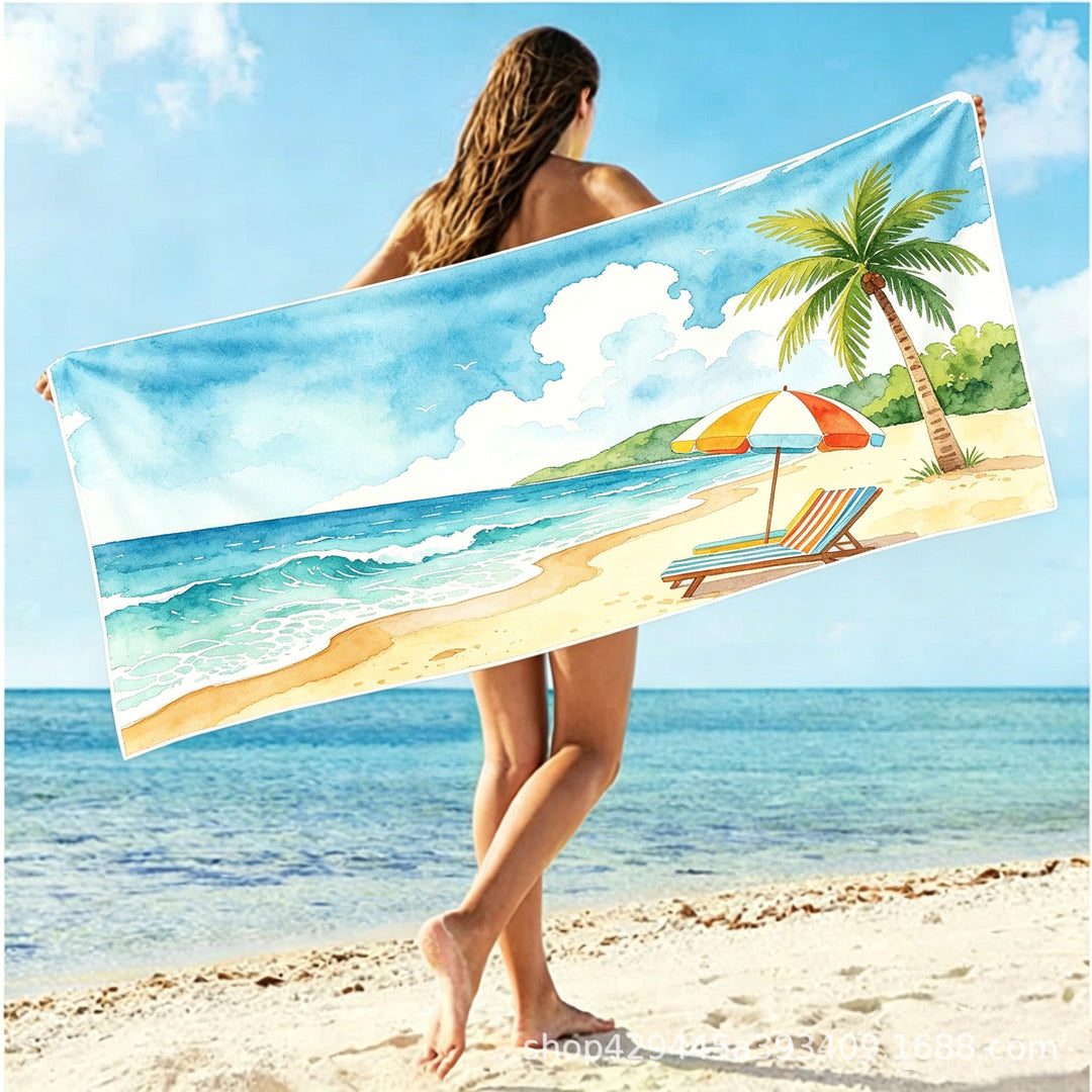 Ladies Beach Towel Bowlift