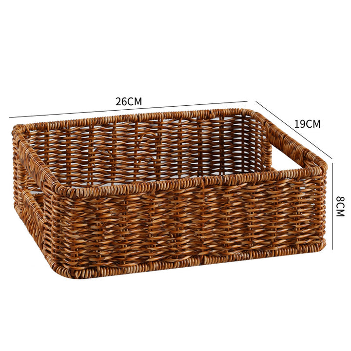 Unisex Practical Storage Basket made of Woven Material Bowlift