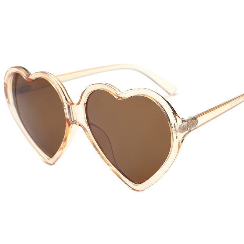 Women Heart Shaped Sunglasses with Stylish Frame Bowlift