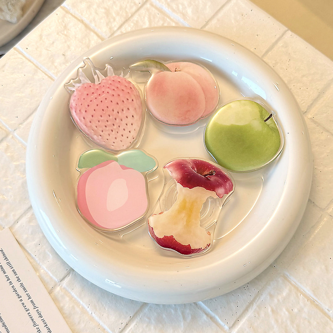 Decorative coaster in strawberry design Bowlift