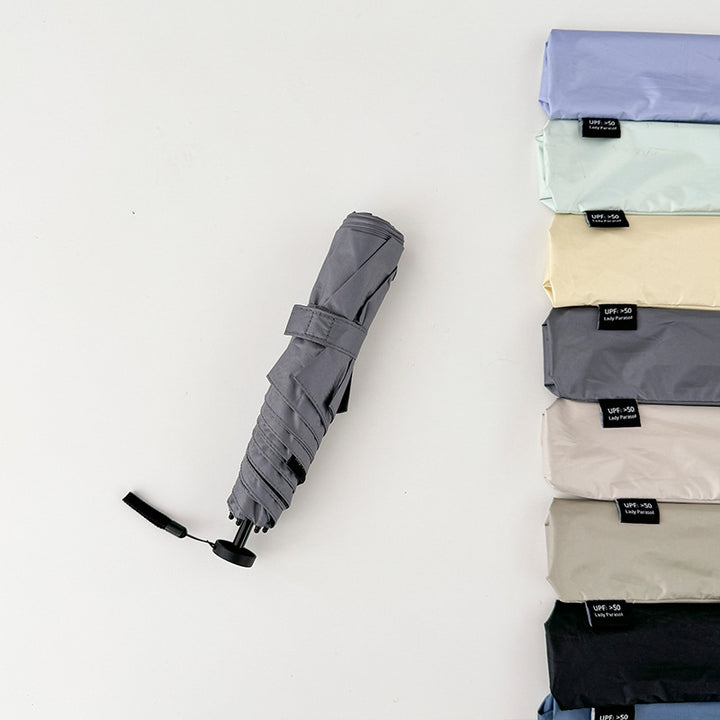 Women's Foldable Sun Protection Umbrella with Ultralight Design Bowlift
