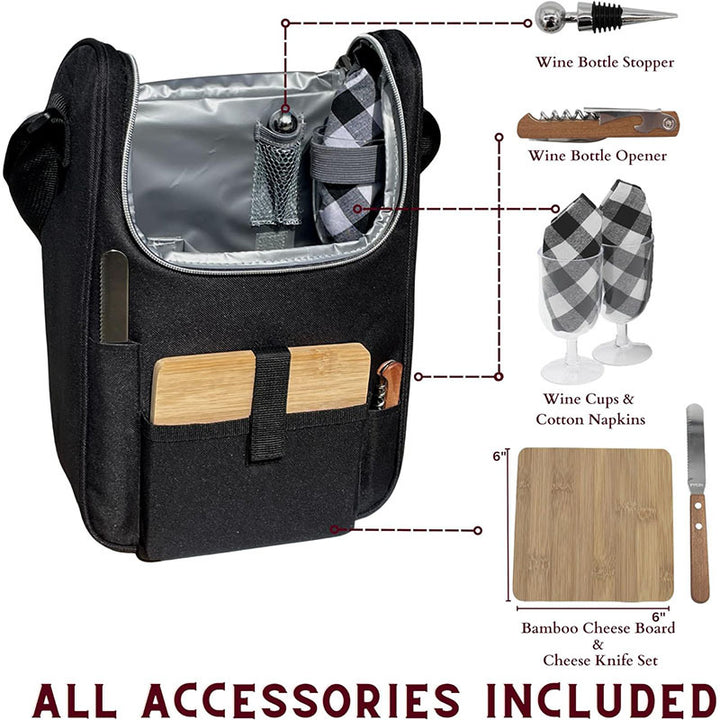 Ladies Picnic Bag with Extensive Equipment Bowlift