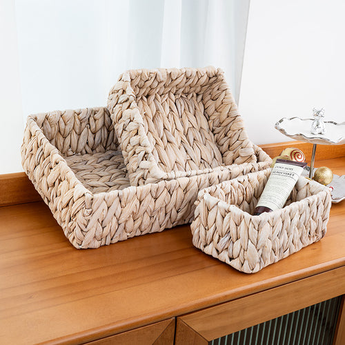 Natural Fiber Storage Basket Set Bowlift