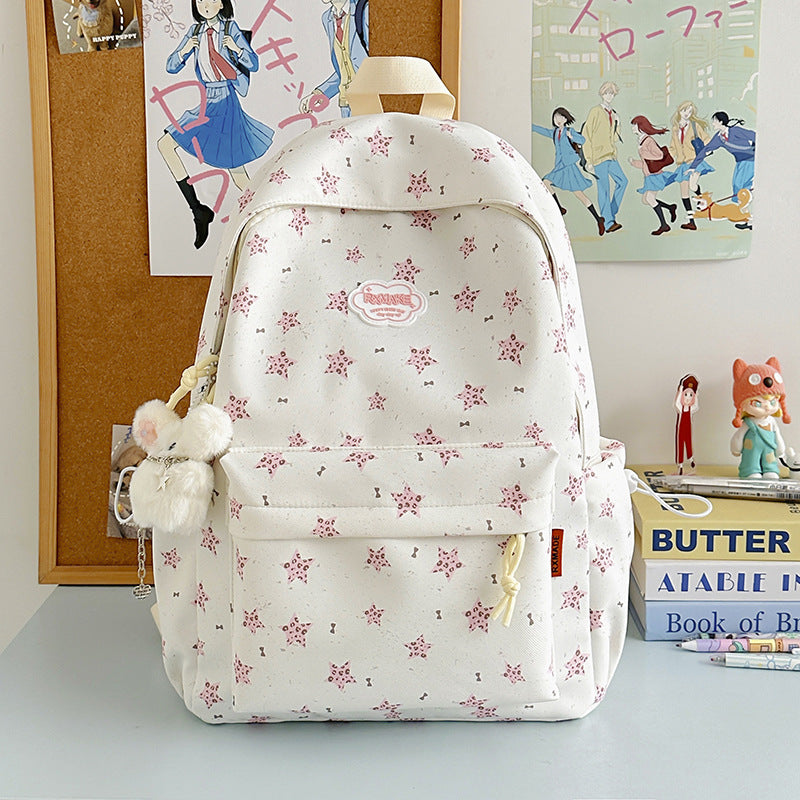 Casual Patterned Backpack Bowlift