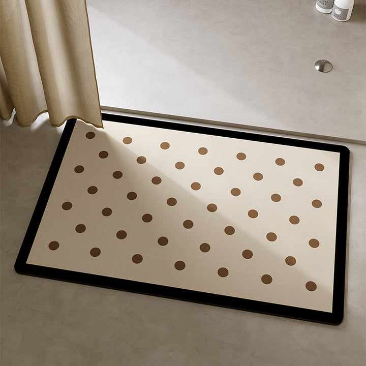 Playful Cat-Themed Bath Mat Bowlift
