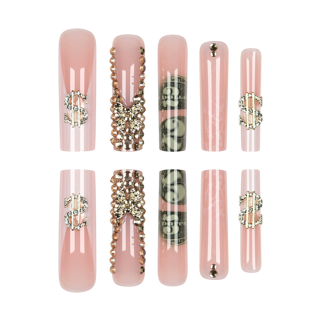Artistic Decorative Press-On Nails Bowlift