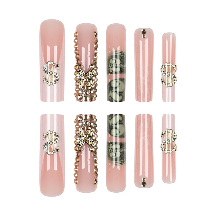 Artistic Decorative Press-On Nails Bowlift