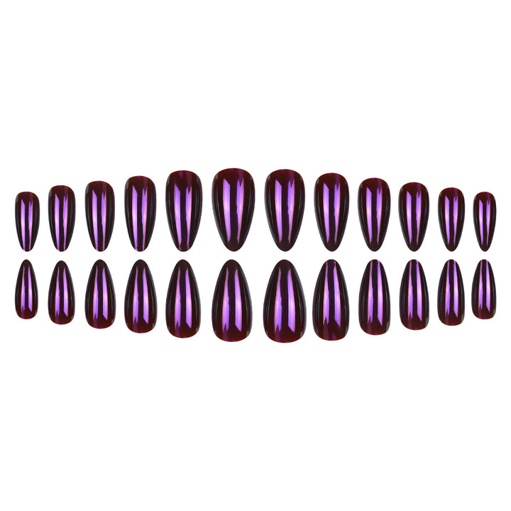 Glossy Long Stiletto Nail Art Bowlift