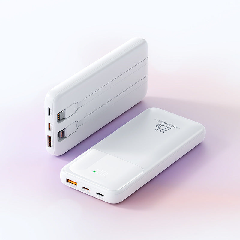 Portable power bank with USB-C and fast charging function Bowlift