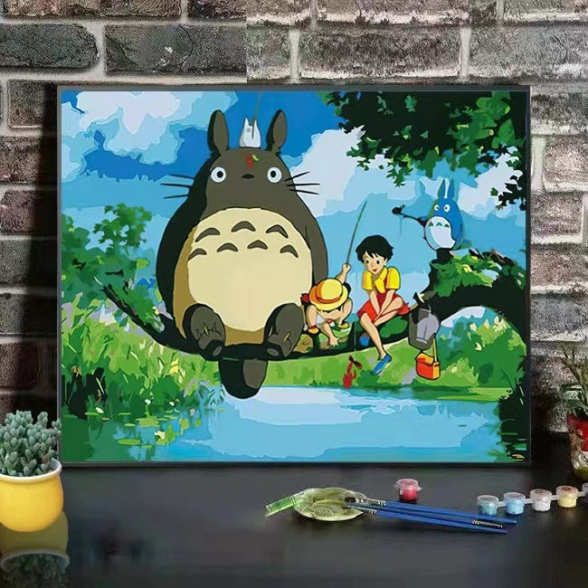 Anime-Inspired Wall Art Print Bowlift