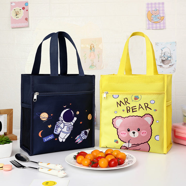 Space-Themed Insulated Lunch Carrier Bowlift