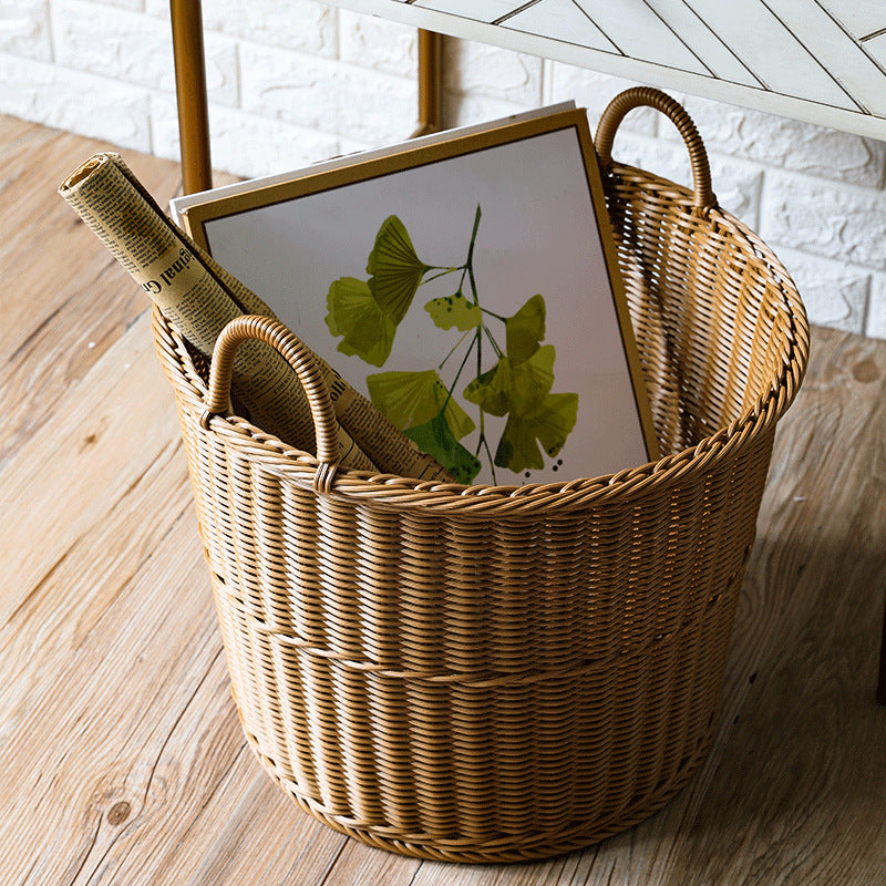 Unisex Large Storage Basket made of Woven Material Bowlift