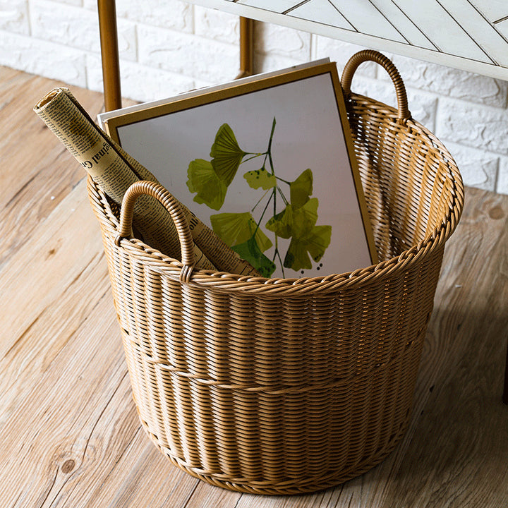 Unisex Large Storage Basket made of Woven Material Bowlift