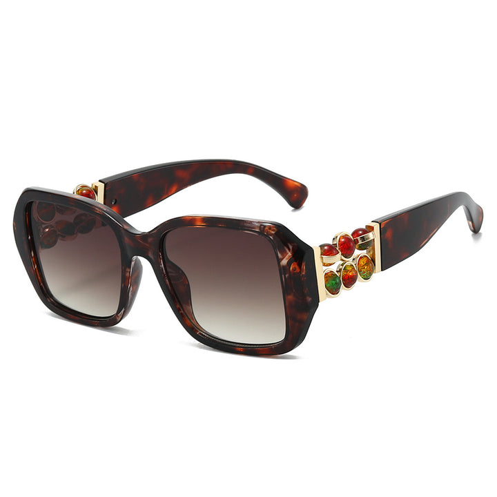 Decorative Oversized Square Sunglasses Bowlift