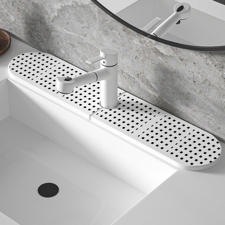 Decorative Sink Faucet Protector Mat