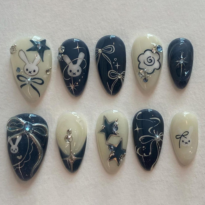 Thematic Artisan Press-On Nail Set Bowlift