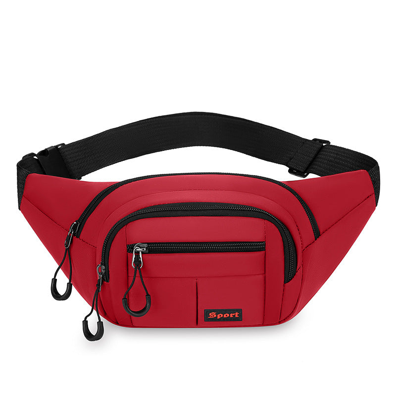 Sporty Adjustable Waist Bag Bowlift
